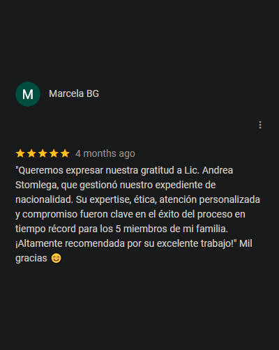 Testimonio cliente 25